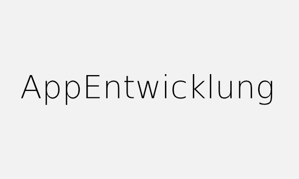 App Entwicklung